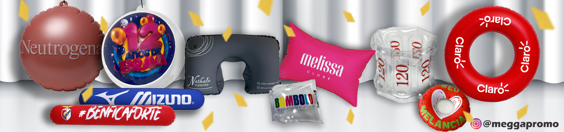 Banner MEGGA DOURADO – INFLAVEL – 2025